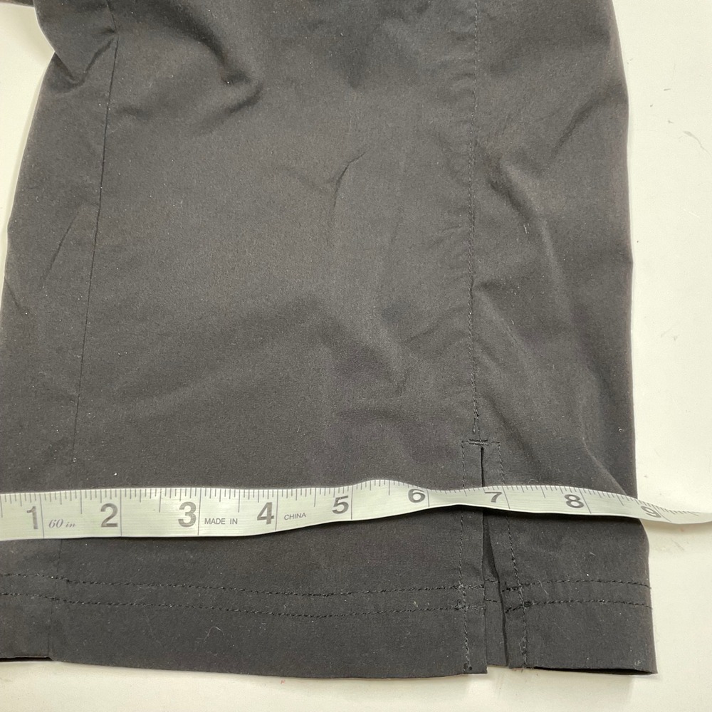 ExOfficio Womens Hiking Pants Black Size 10 Nylon Stretch Straight Leg - Picture 13 of 14